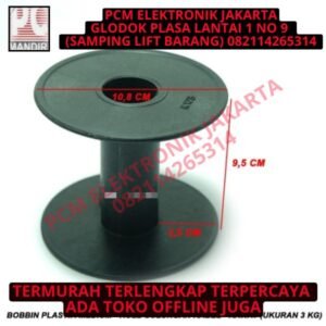 bobbin plastik medium roll gulungan kabel kawat ukuran 3kg