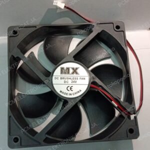 2468 exhaust fan kipas pendingin mx dc brushless 12cm 12 cm 12x12 24v
