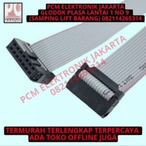 kabel data p10 4meter 4m 4 meter idc 16p 16pin 16 pin 2x8 running text