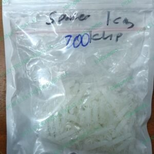 1371 spacer speser dudukan kaki pcb model jepit 1cm 1cm 10mm plastik