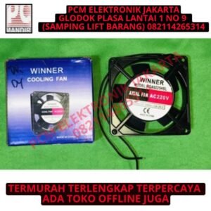 fan kipas ac winner 220v 220volt 220 v volt 9x9 9cm 9 cm bearing