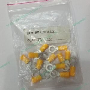 1707 skun schoon sepatu kabel  ring bulat vf2-5y y 2-5 5mm 5 mm kuning
