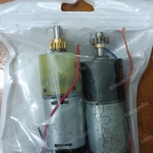 1404 motor dinamo gearbox high torque torsi tinggi plus gear kuningan