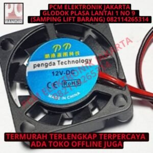exhaust fan kipas pendingin 12v 12volt 12 volt 2.5cm 2.5 cm 25mm 25 mm