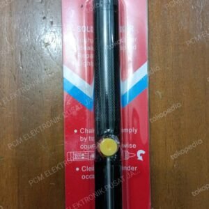 1203 sedot penyedot timah atractor desoldering pump hitam besi