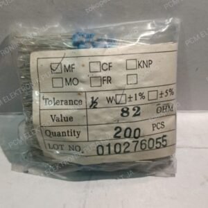 2760 resistor r 0.5w 0,5w 1/2w 1/2 watt 82r 82ohm 82 ohm metal film