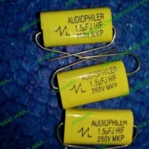 audiophiler kapasitor 155 155j 1.5uf 1,5uf 1.5 1,5 uf 250v 250volt