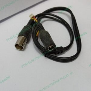 1651 kabel konektor connector pin 3p to bnc socket dc power cctv