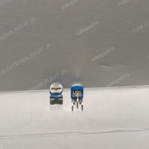 1940 trimpot variable resistor vr biru biasa 102 1k putih 3p 3pin kaki