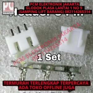 1set konektor header 3pin 3 pin 3p 2.5mm jst xh male female molek