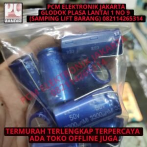 elco elko 3300uf 3300 uf 50v 50volt 50 volt elna biru jepang asli