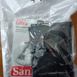 1341 accesoris raspberry pi 3 case casing+fan kipas+memory micro sd+os