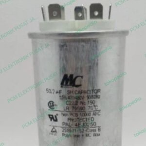 kapasitor capacitor ac 50+2 uf 450 vac mc 50uf+2uf 400v 450v