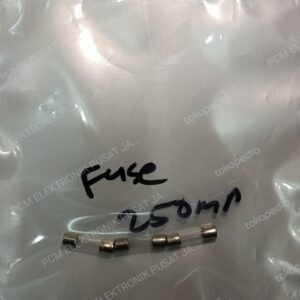 2452 fuse sekering sikring fius 5x20 kecil 5 x 20 mm 250ma 0.25a