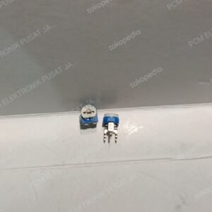 1952 trimpot variable resistor vr biru biasa 50kohm 50k putih 3pin