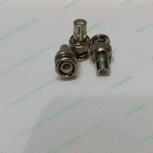 1517 konektor connector rca female cewek to bnc male cowok besi