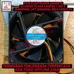 exhaust fan kipas pendingin 8cm 8 cm 24v 24volt 24 v volt 3 kabel