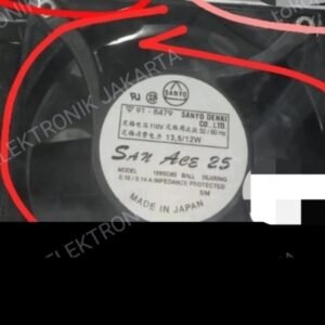 fan kipas san ace 25 100v bisa 110volt 110v 110 volt 12cm 12 cm 12x12