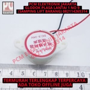 buzer buzzer putih 3v 5v 12v sd 24v menyambung atau putus putus -