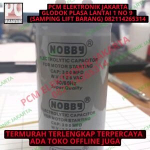 kapasitor starting 300uf 125v 125volt 125 volt 300 uf mfd 300mfd nobby