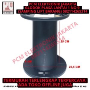bobbin plastik medium roll gulungan kabel kawat ukuran 25kg kelosan