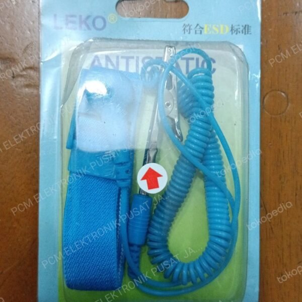 1077 gelang antistatic anti static leko biru anti kesetrum servis pc