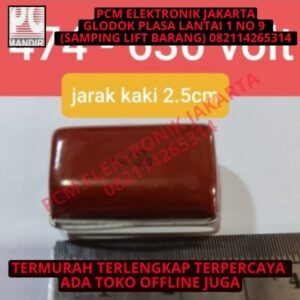 kapasitor capacitor milar tv 474 470nf 470n 470 nf 630v 630volt