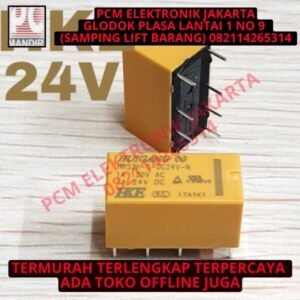 grosir relay hke kecil hrs2h-s-dc24v-n kaki 24v 24volt 24 v volt