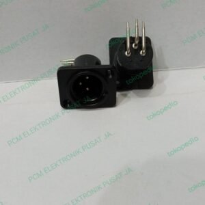 1567 socket soket jack jeck jak jek xlr buat di box body plastik cowok
