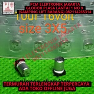 elco elko 10uf 10 uf 16v 16volt 16 v volt smd nippon chemicon asli 3x5