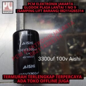 elco 3300uf 3300 uf 100v 100volt 100 volt aishi