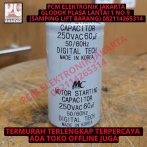 kapasitor Starting 60uf 250v 250volt 250 volt 60 uf mfd 60mfd mc