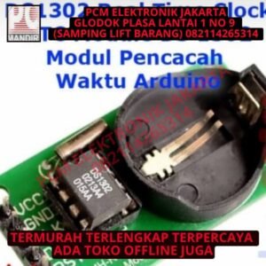 ds1302 real time clock rtc module ds 1302 modul pencacah waktu