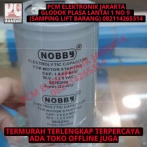 kapasitor Starting 1000uf 125v 125volt 125 volt 1000 uf mfd nobby