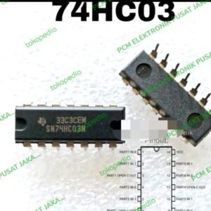 ic nand ttl sn74hc03n 7403 74 03 74ls 74hc sn7403 74ls03=74hc03