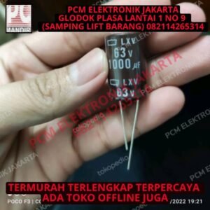 elco elco 1000uf 1000 uf 63v 63volt 63 volt nippon chemicon asli ori