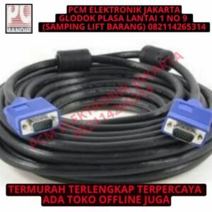 kabel cable vga 15m 15meter 15 meter male to male cowok ke cowok