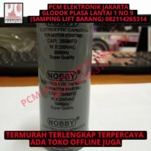 kapasitor kompressor 350uf 250v 250volt 250 volt 350 uf mfd nobby