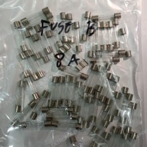 2479 fuse sekering sikring fius 5x20 kecil kaca glass 8a 8ampere