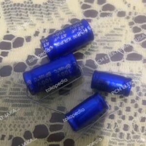 kapasitor nonpolar non polar elco 47 uf mikro 100 volt 100v kapin=cyc