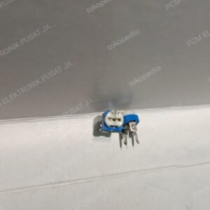 1958 trimpot variable resistor vr biru 101 100ohm 100 ohm 3p 3pin kaki