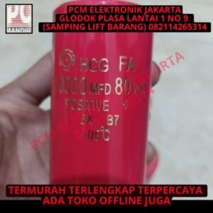 elco 10000uf 10000 uf 80v 80volt 80 volt hitachi red hcg fa