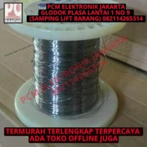 kawat nikelin nikel nichrome niklin pemanas 0.50mm 0.50 mm meteran