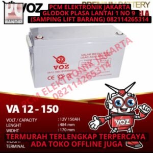 Aki accu Battery Baterai VOZ 150Ah 12V 12volt 150ampere deep cycle