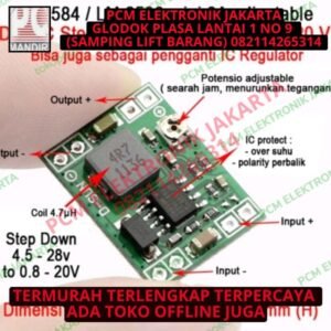 kit dc to dc converter buck stepdown step down mp1584en mp1584 en 3a