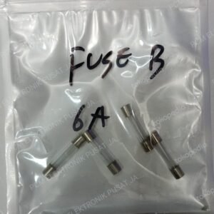 2471 fuse sekering sikring fius 5x20 kecil 5 x 20 mm 6a 6ampere