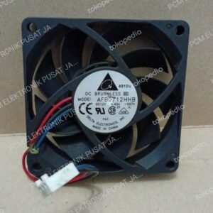 8030 fan kipas delta bearing afb0712hhb 12v 7x7 7cm 7 cm