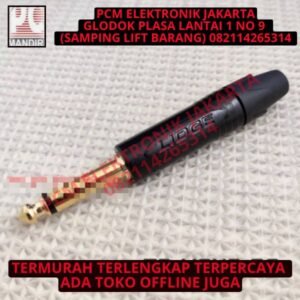jack jek black hitam akai mic mono plug toa cowok cowo male besi lidge