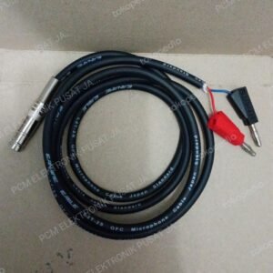 7957 kabel cable bnc female cewek cewe to jack jek banana merah hitam