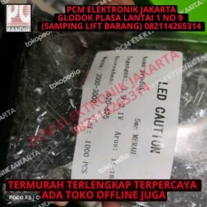 grosir led murah 5mm 5 mm superbright super bright bening clear merah